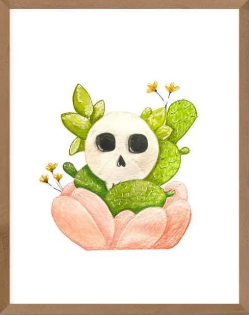 Cactus Skull Bloom
