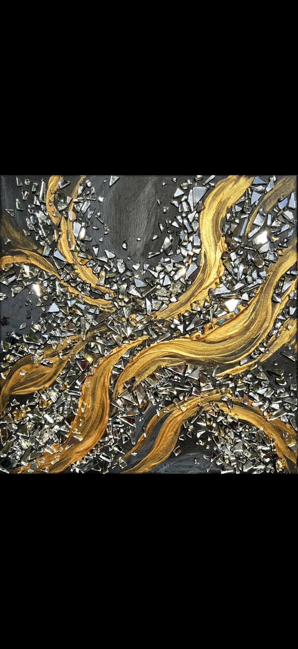 Golden Shattered Streams