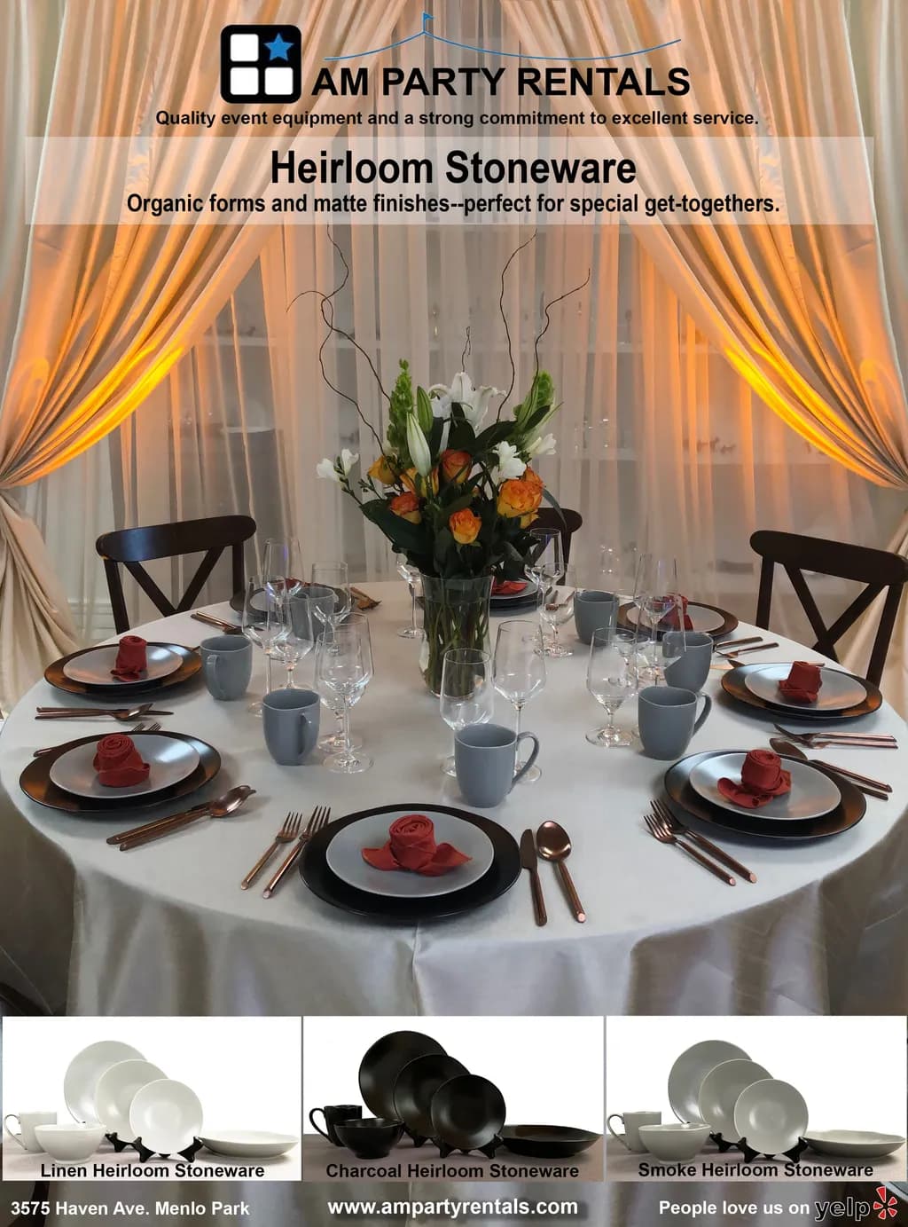 Heirloom Stoneware Setting
