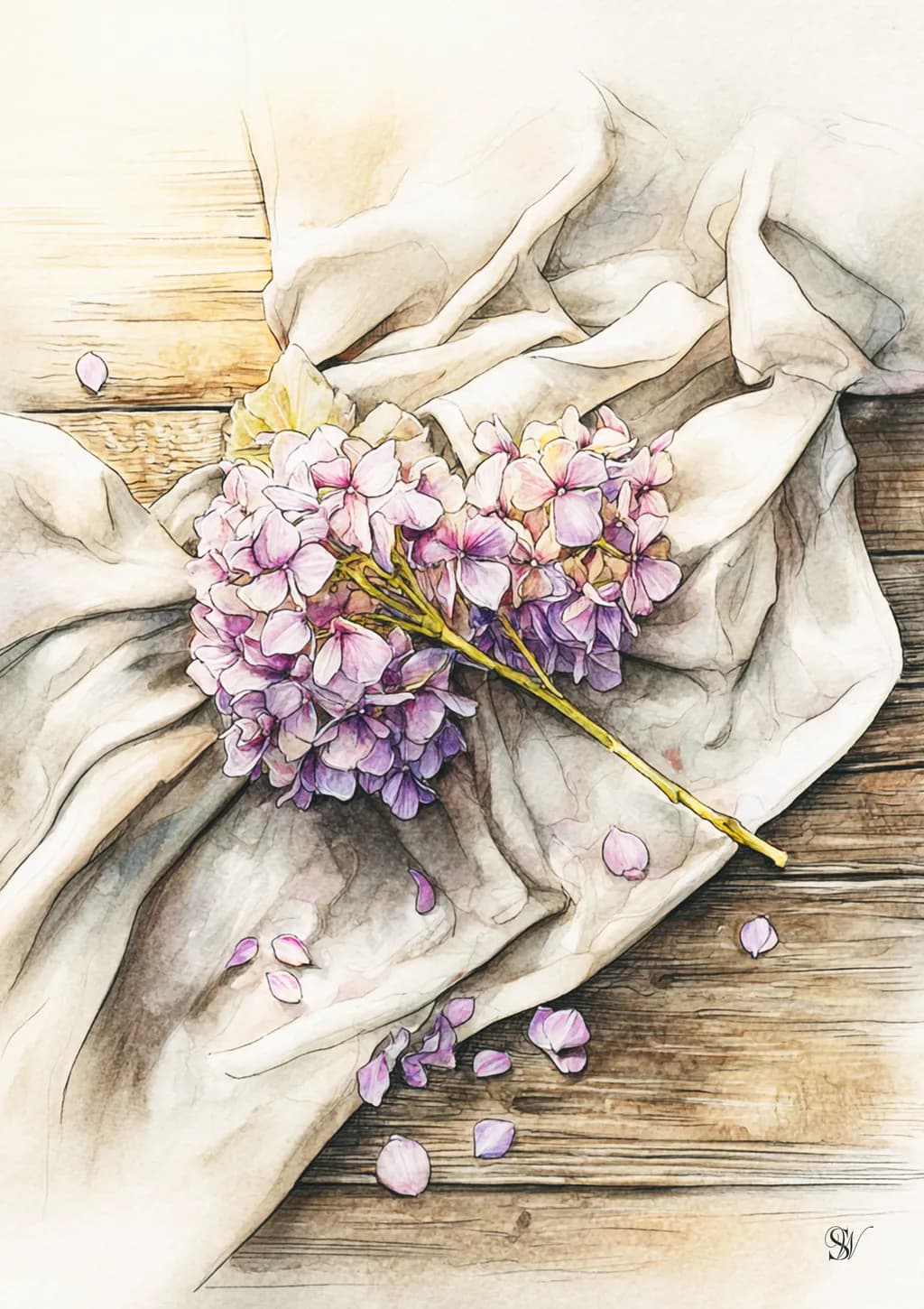 Hydrangea Rest