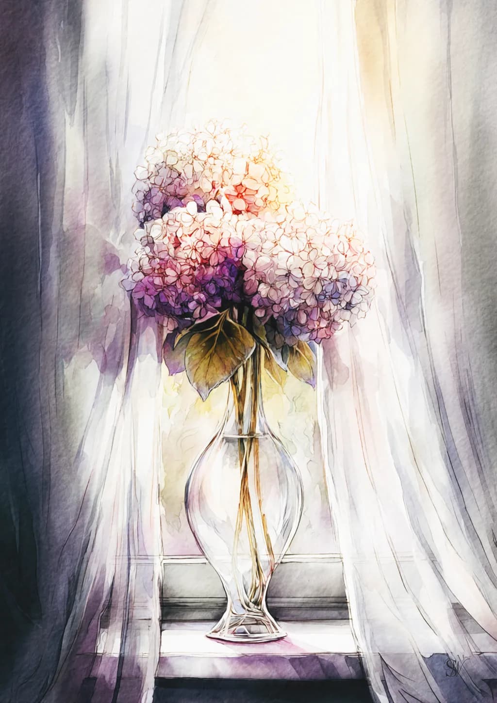 Hydrangea Glow