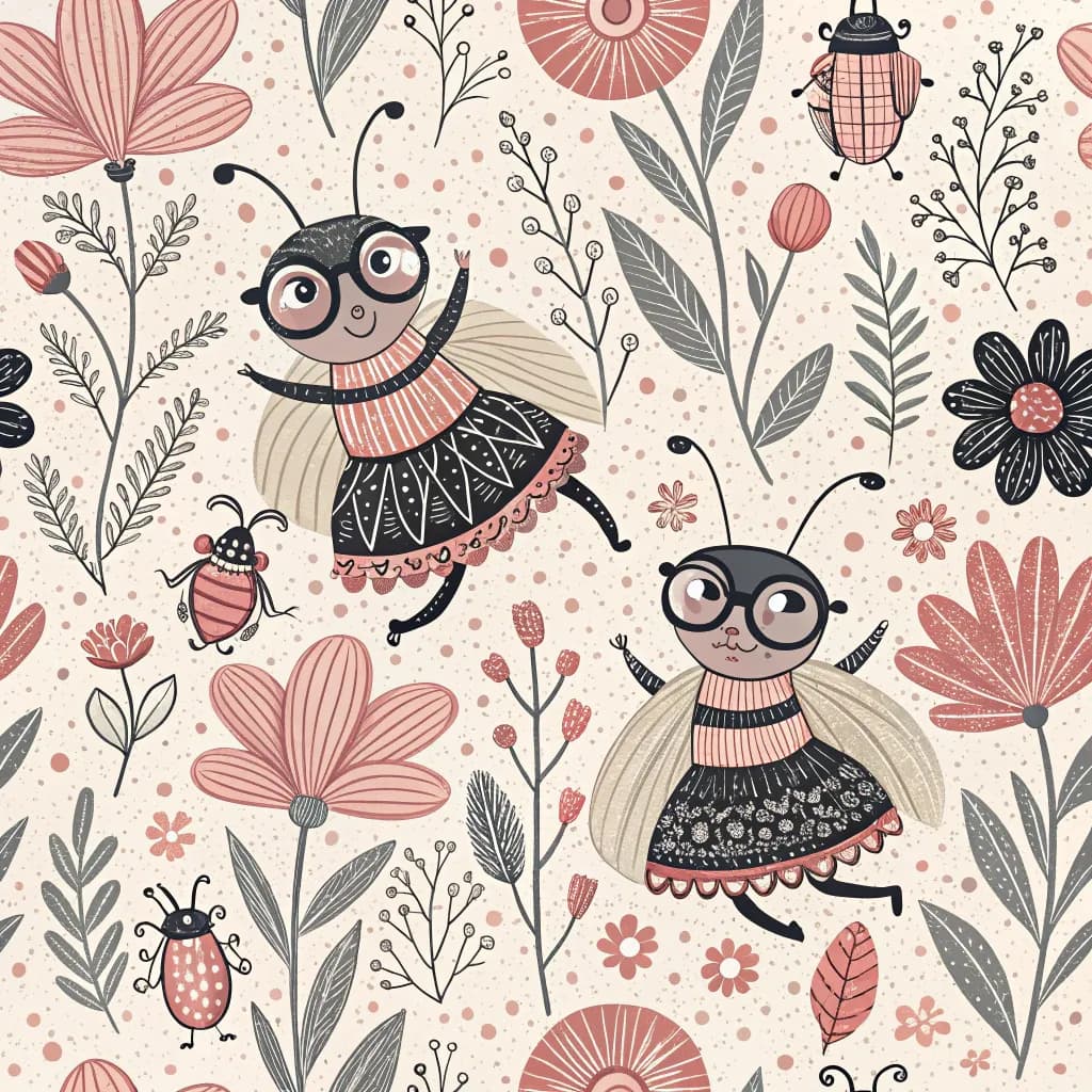 Glasses & Blooms