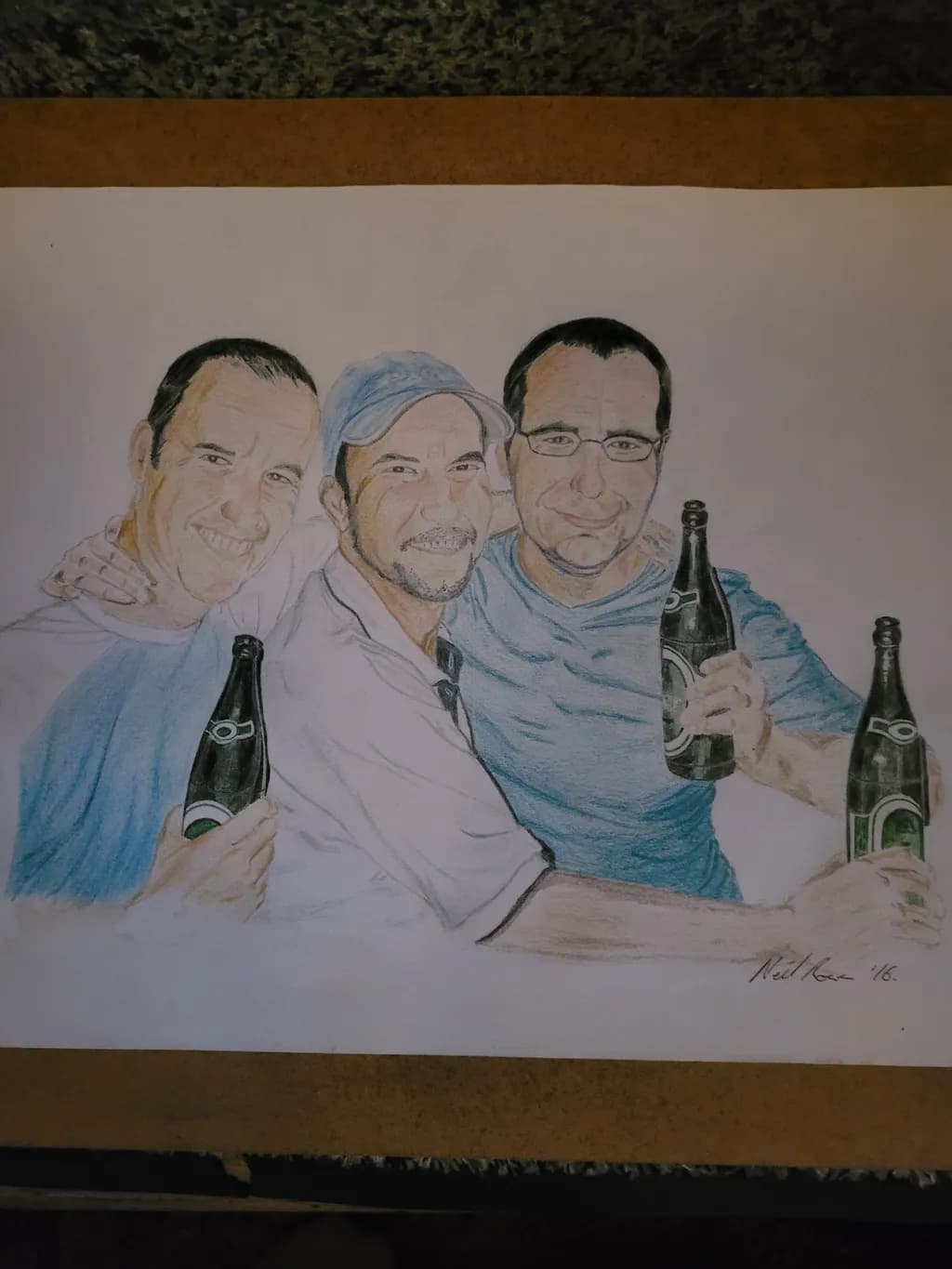 Friends Toasting