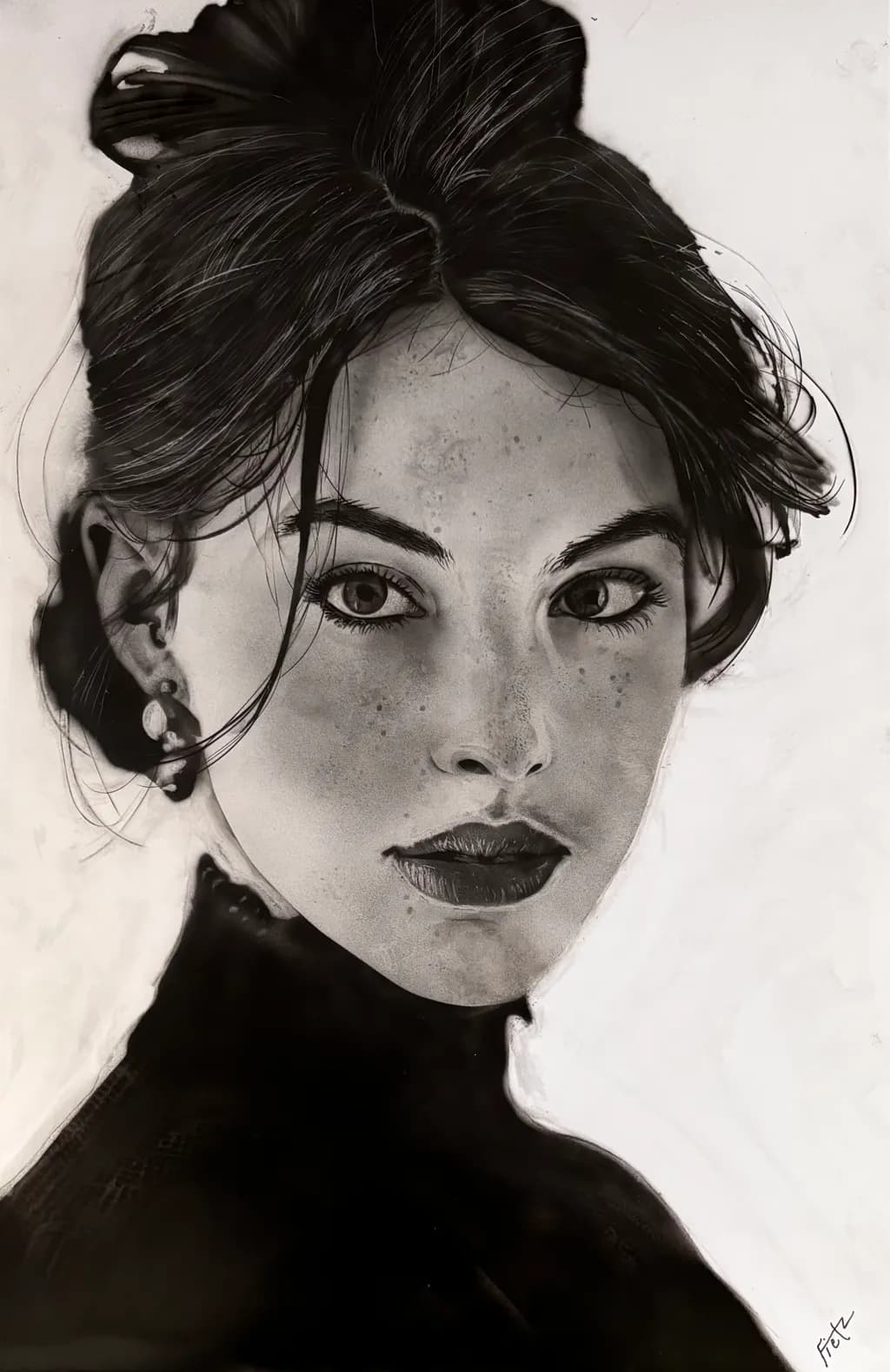 Freckled Portrait