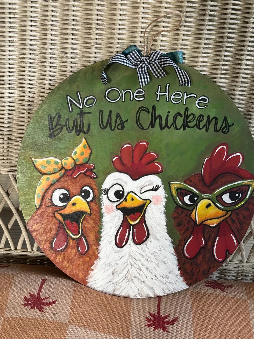 No One Here But Us Chickens