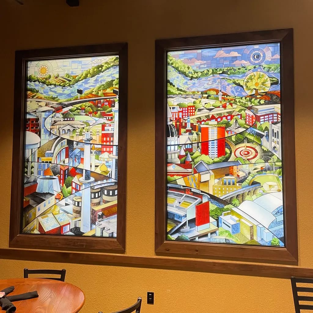 Urban Mosaic Panorama