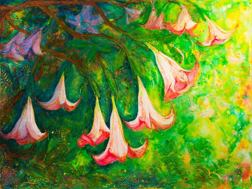 Angel Trumpet Bloom