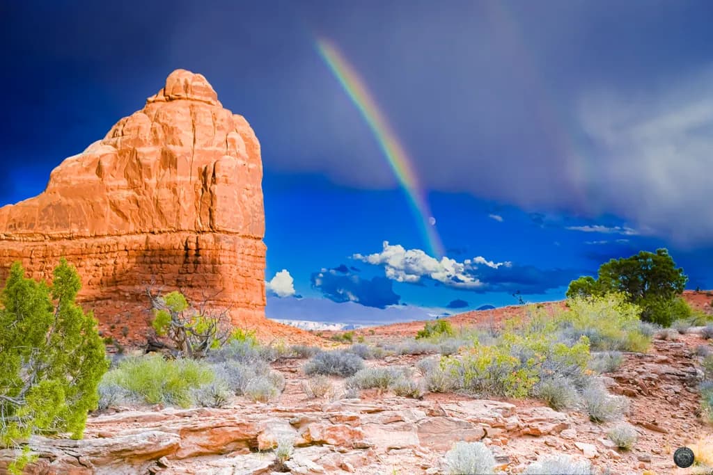 Desert Rainbow