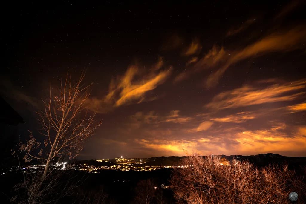 Starry Cityscape