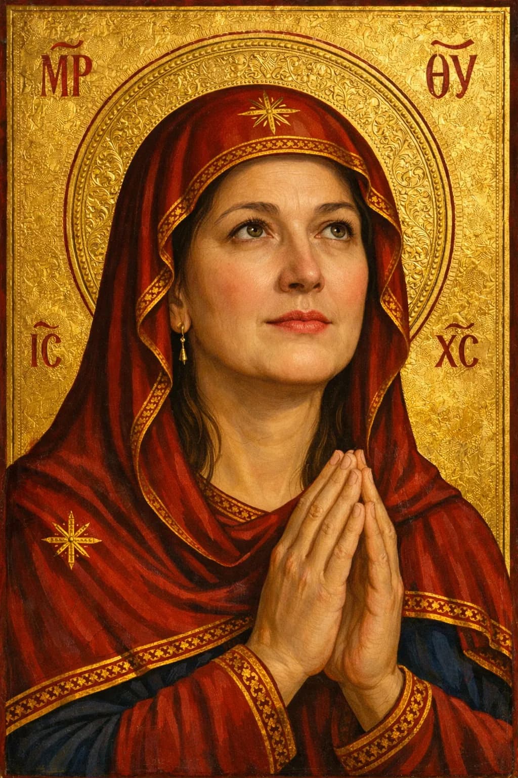 Byzantine Icon of Virgin Mary