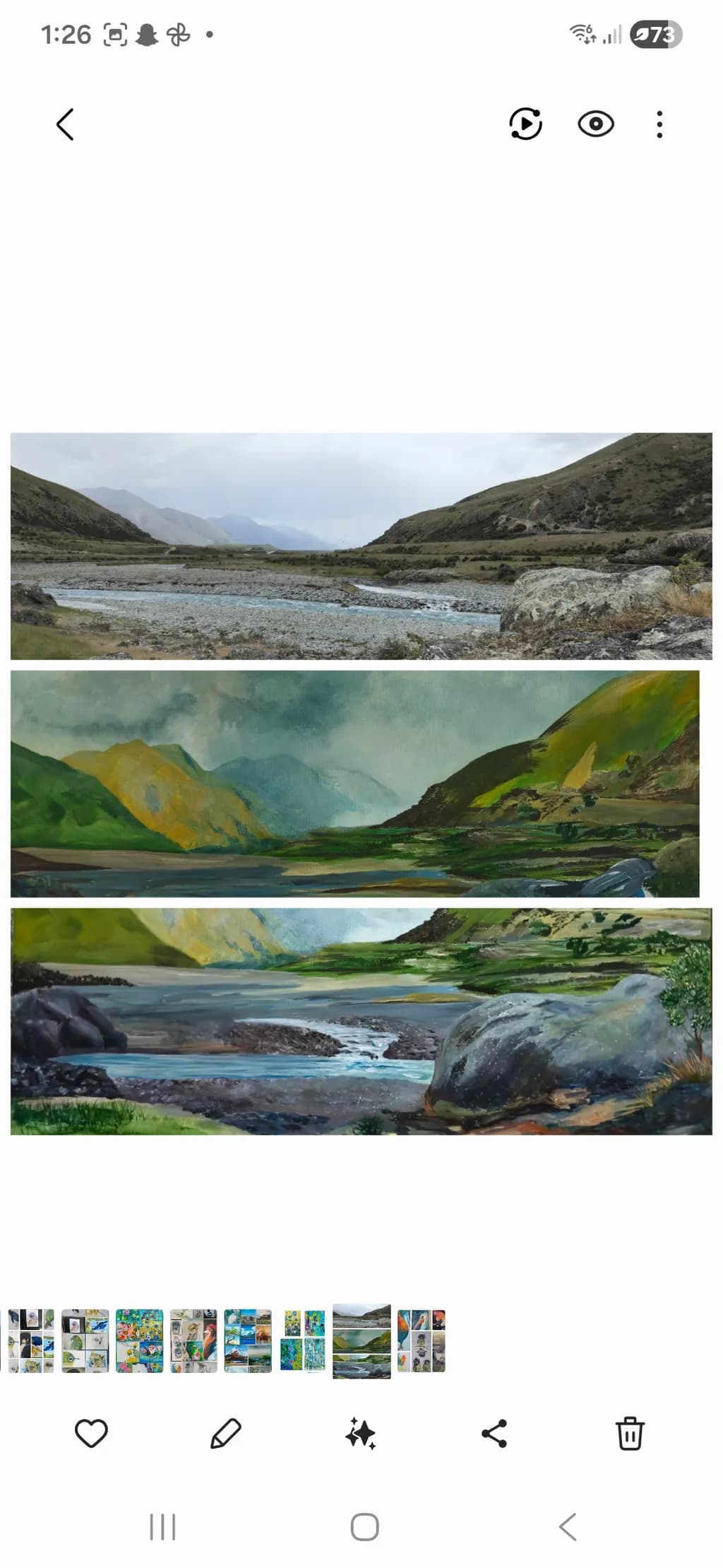 Mountain River Sequence