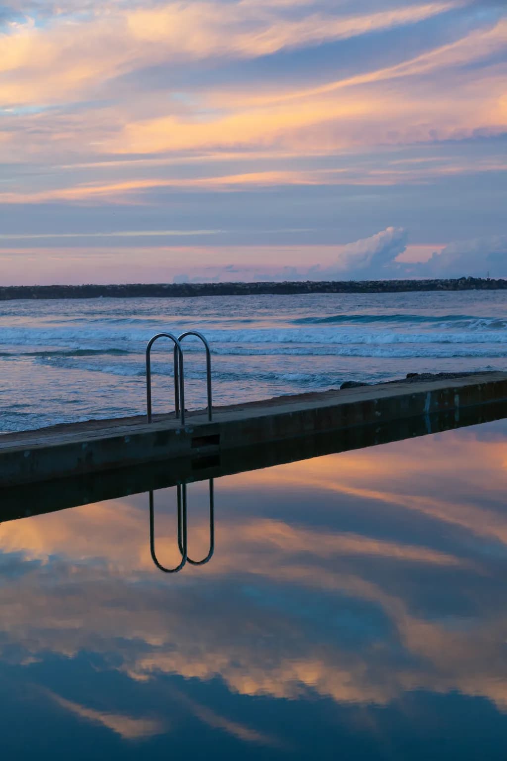 Ocean Pool Reflections
