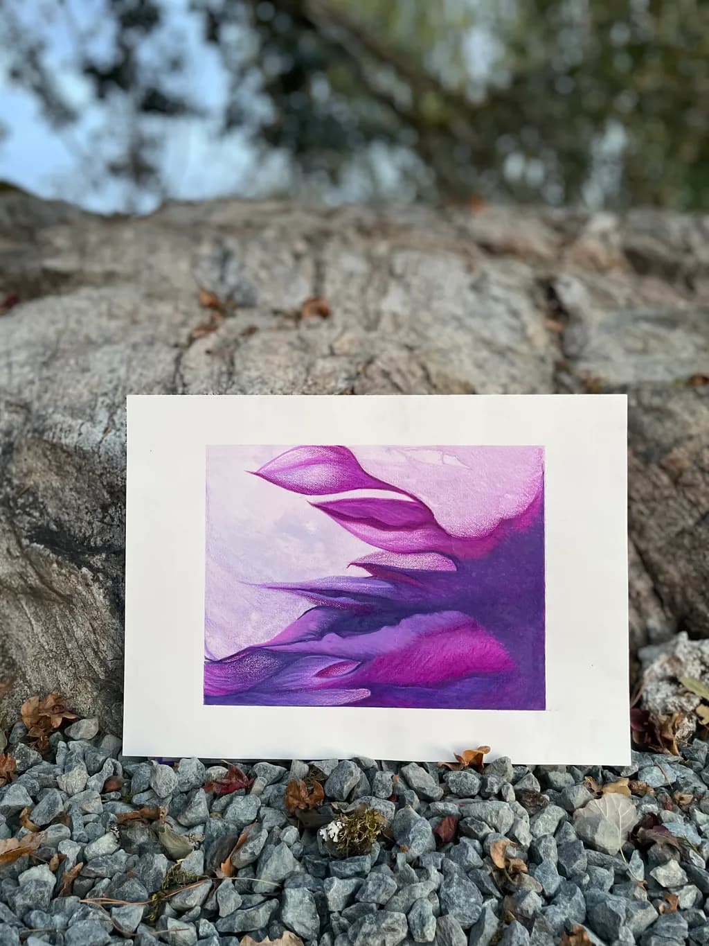 Whispers of Purple: A Dreamlike Journey Through Color and Form