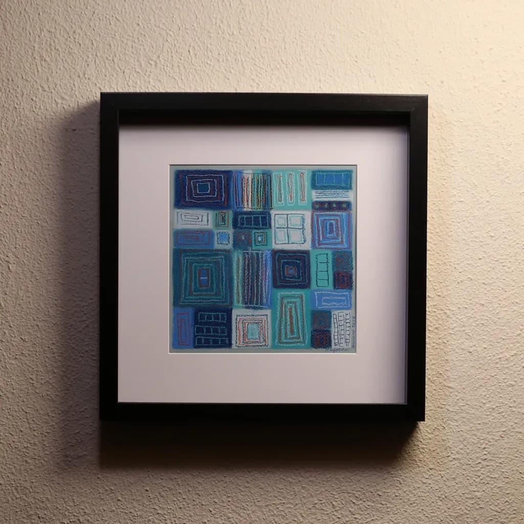 Geometric Blues