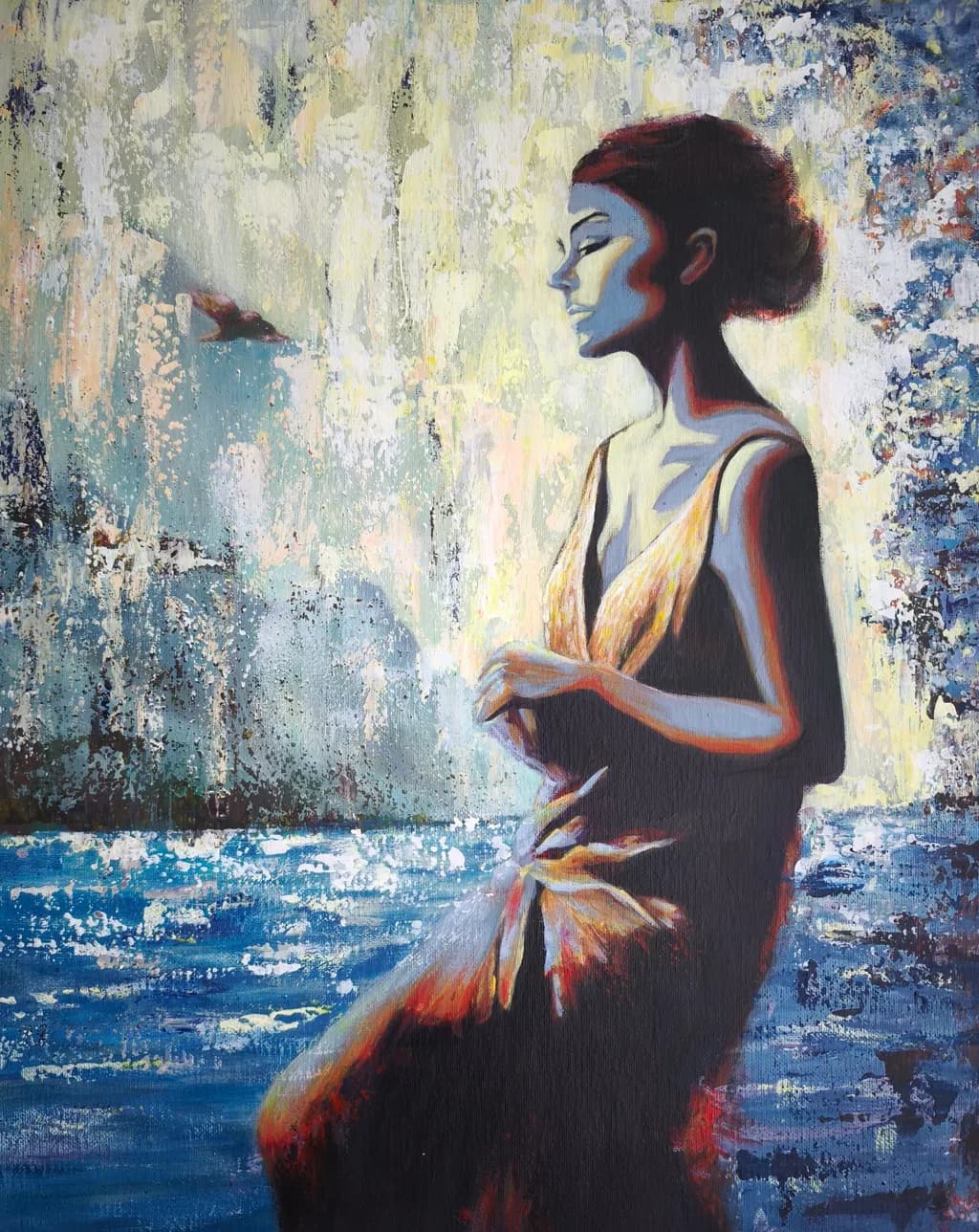 Contemplative Waterscape