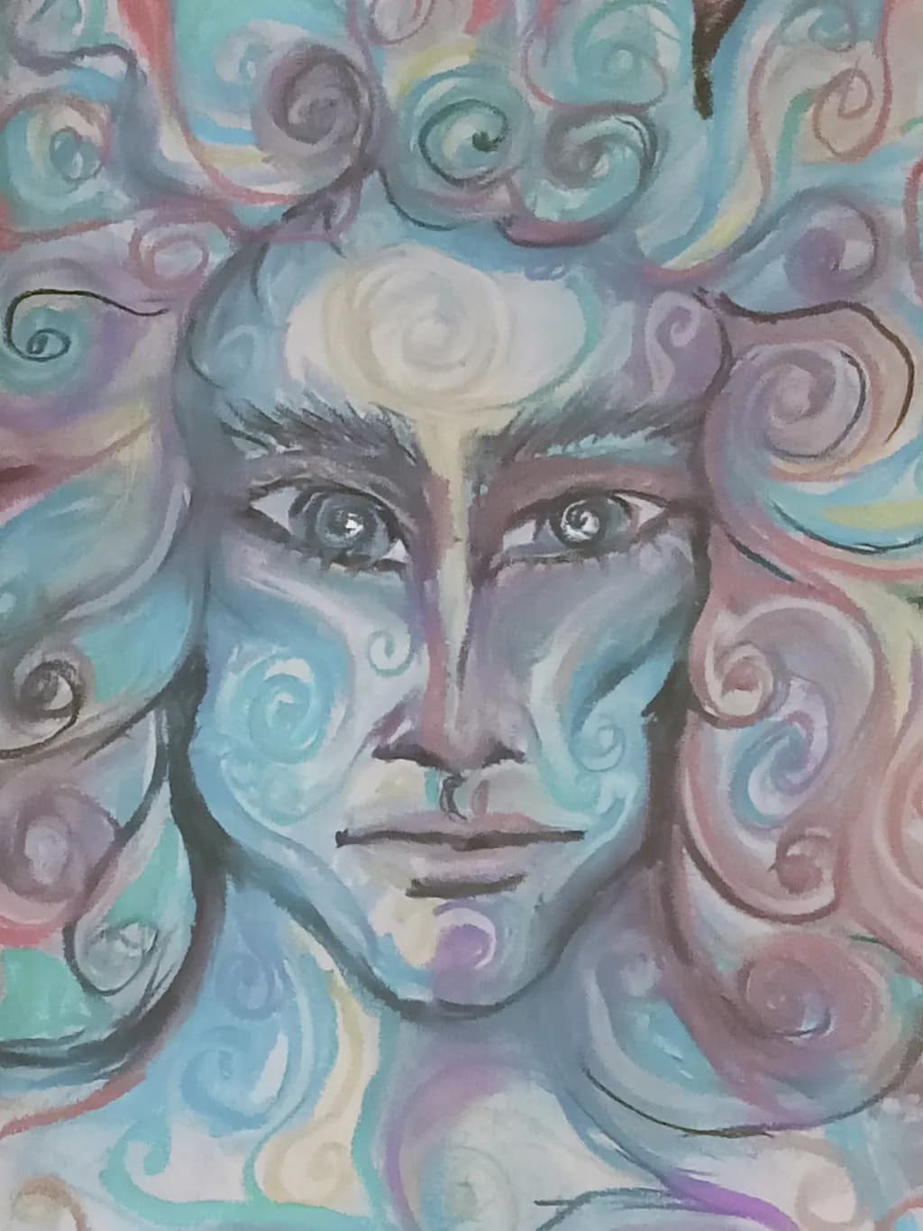 Swirling Portrait