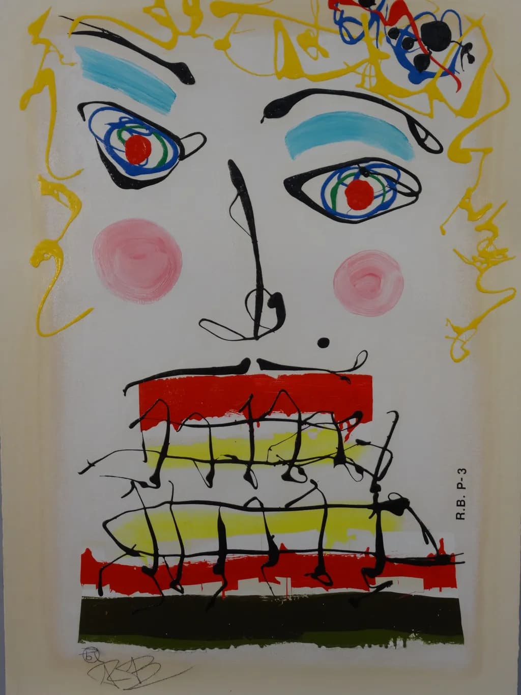 Painted Face, Barred Smile