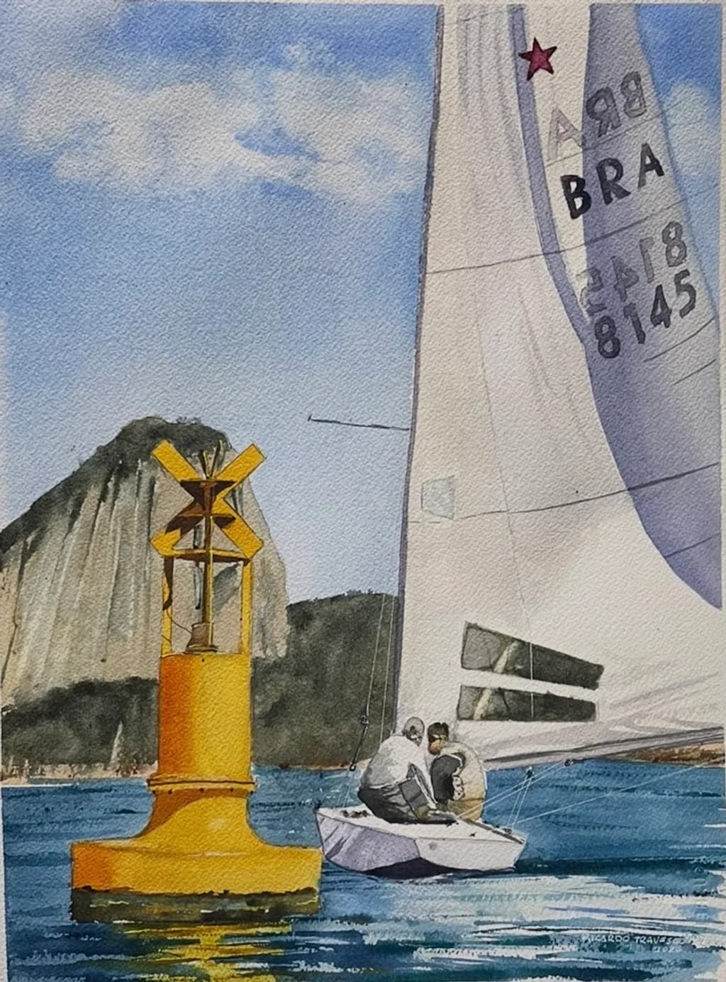 Sailing by the Buoy