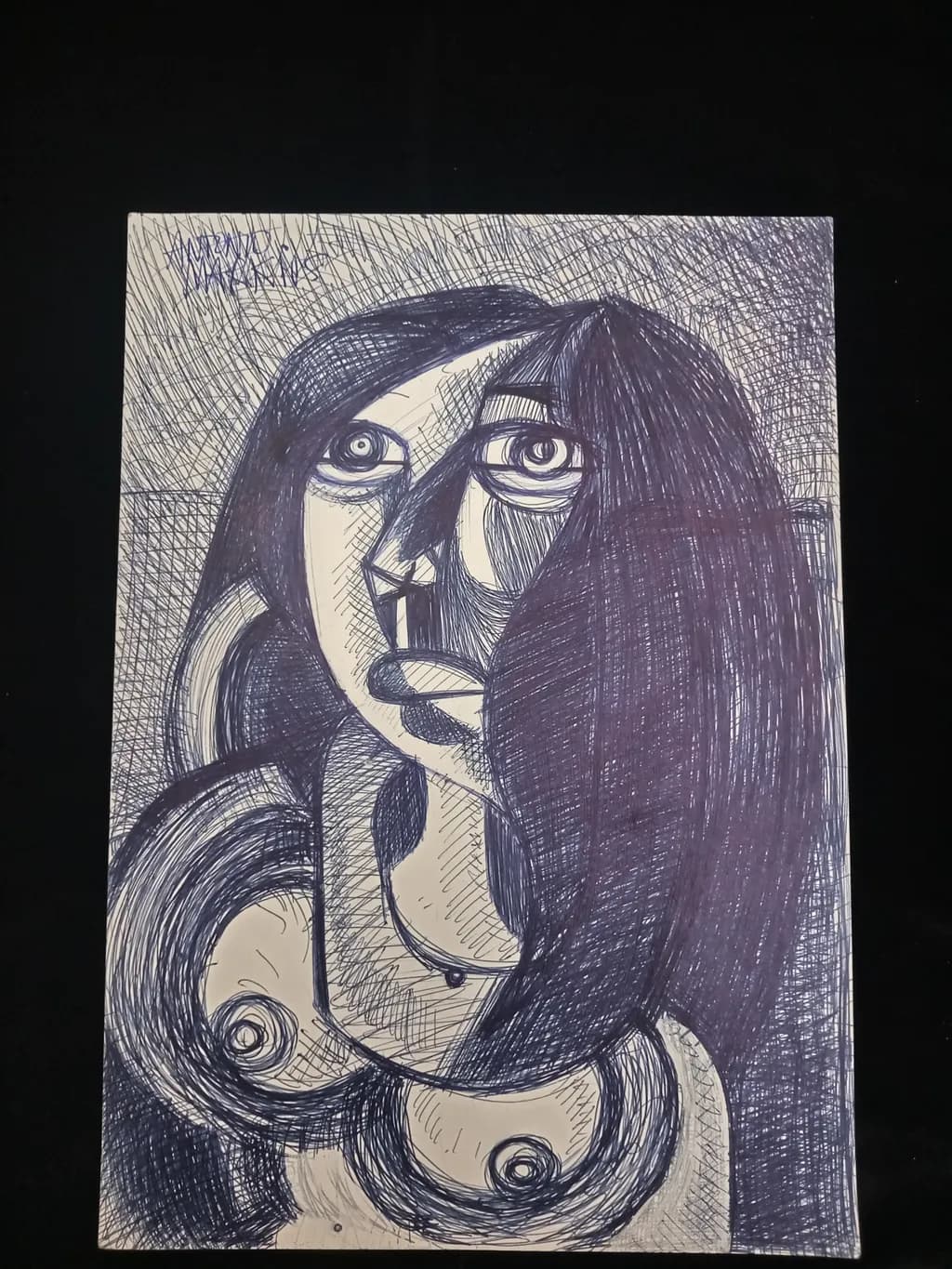 Abstract Portrait of a Woman