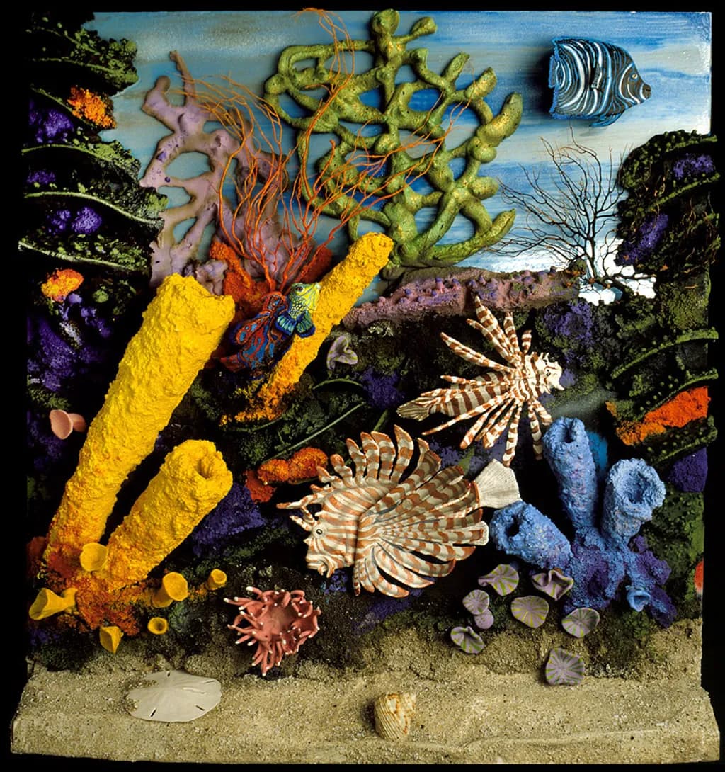 ReefLife - Sculpture - Yellow Sponge Reef