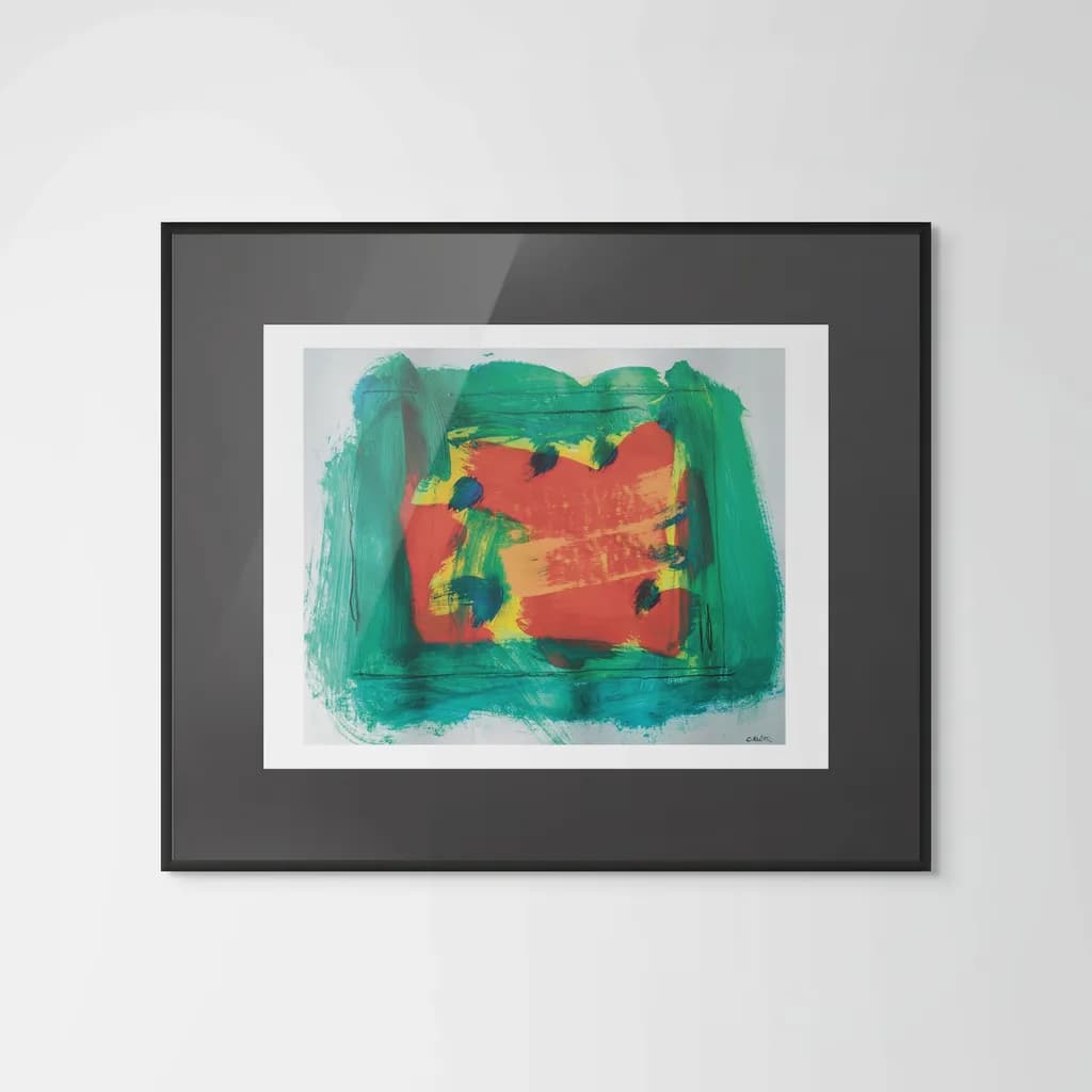 Four Colors Abstract