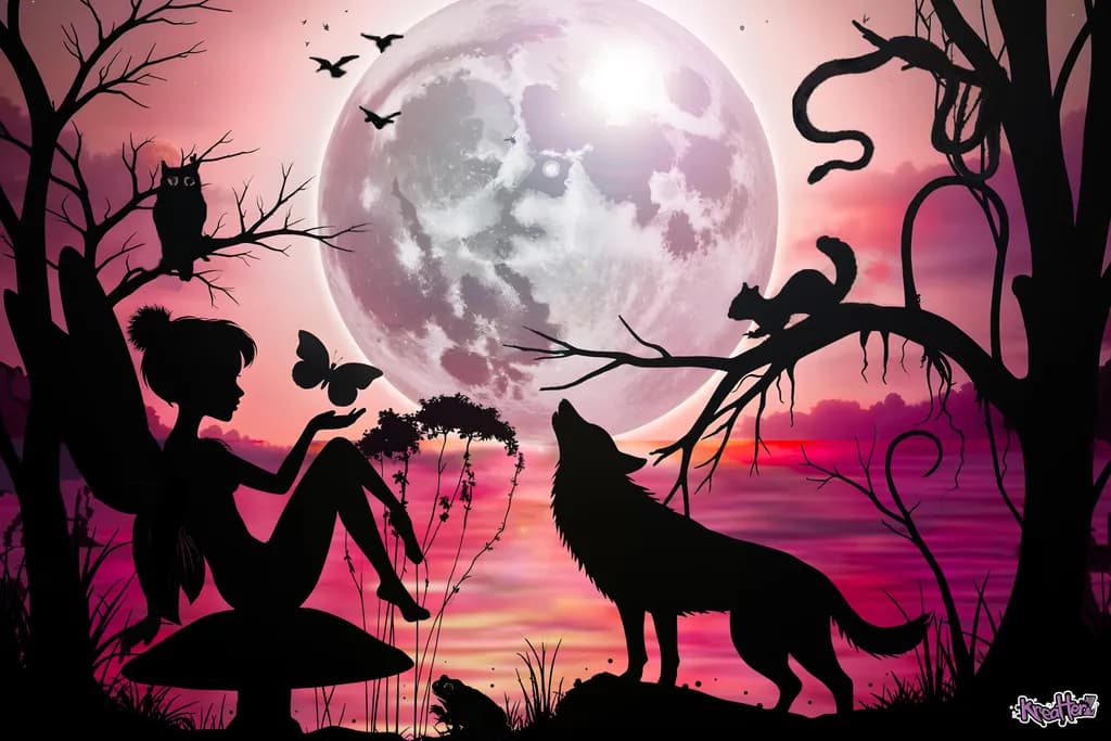 Fairie Moonset