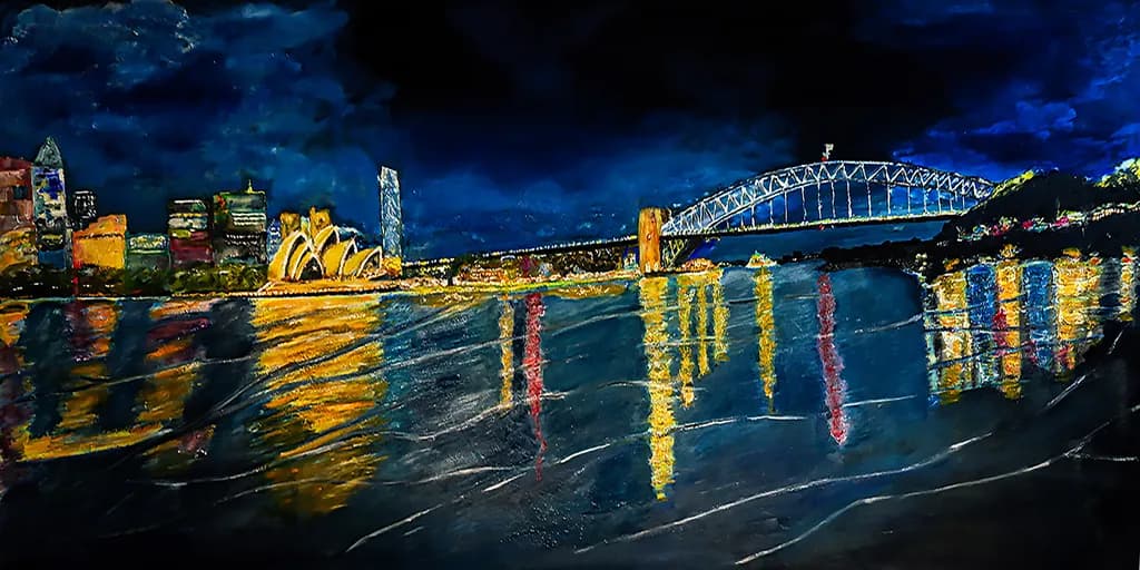 Sydney Harbour Nightscape
