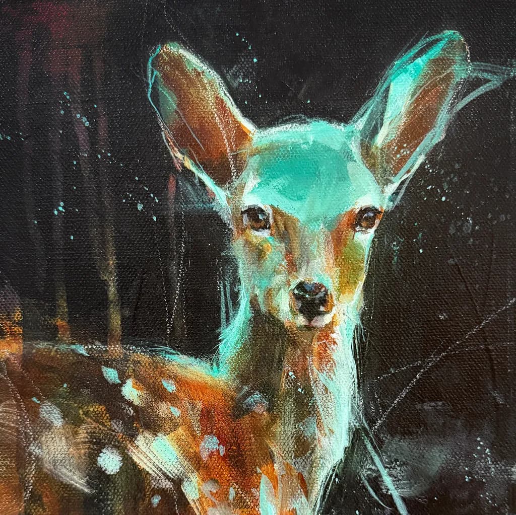 Moonlight Visitor