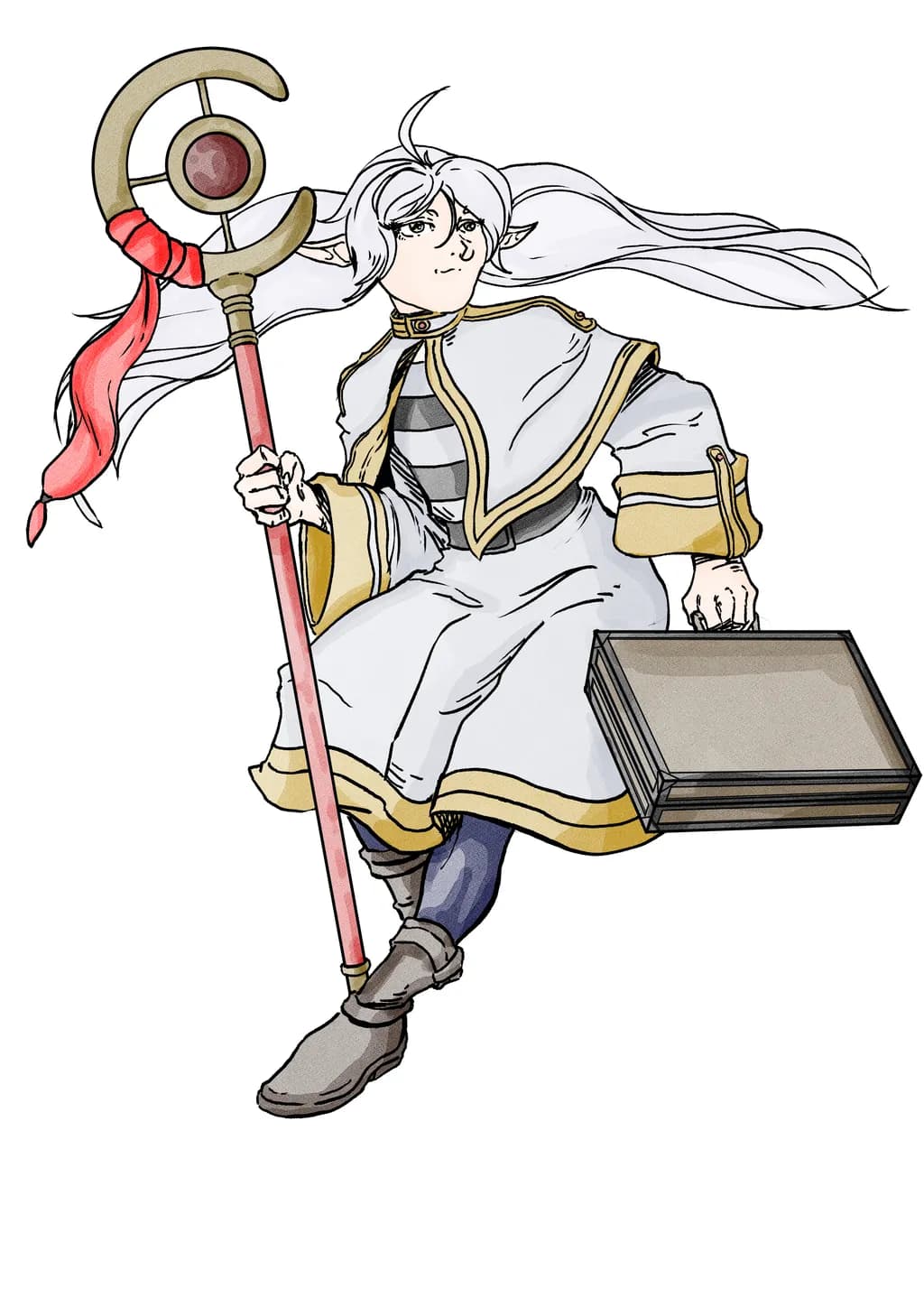 Frieren Mage Sticker