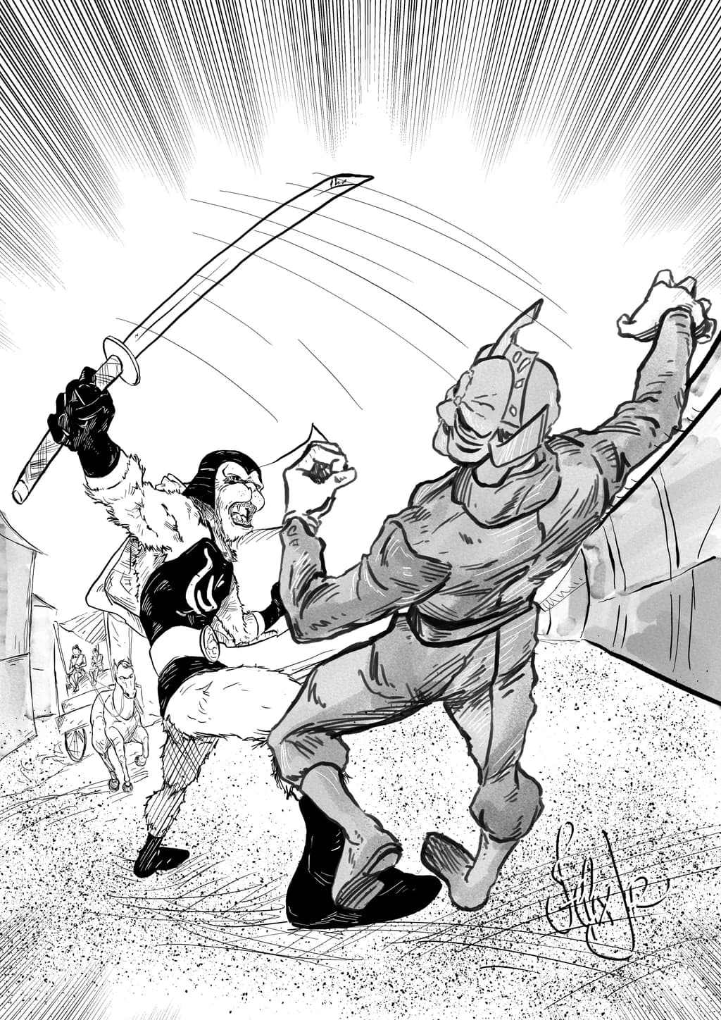 Fuun Lion Maru Duel