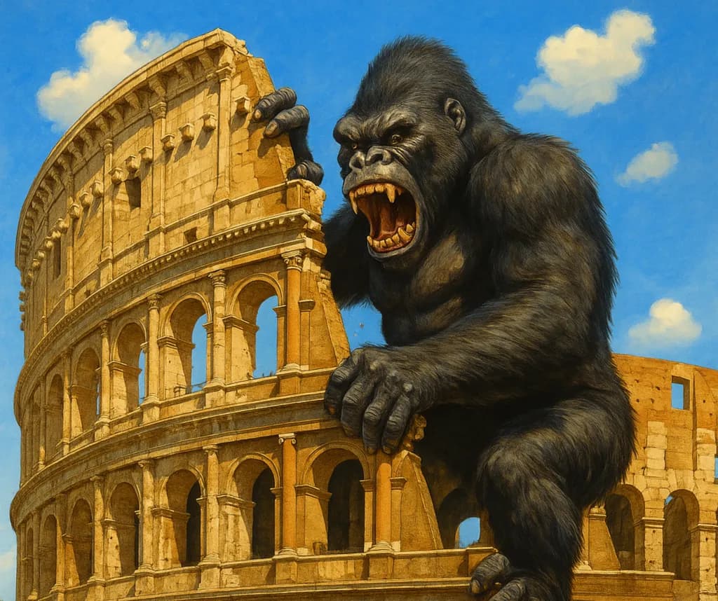 Giant Gorilla Colosseum