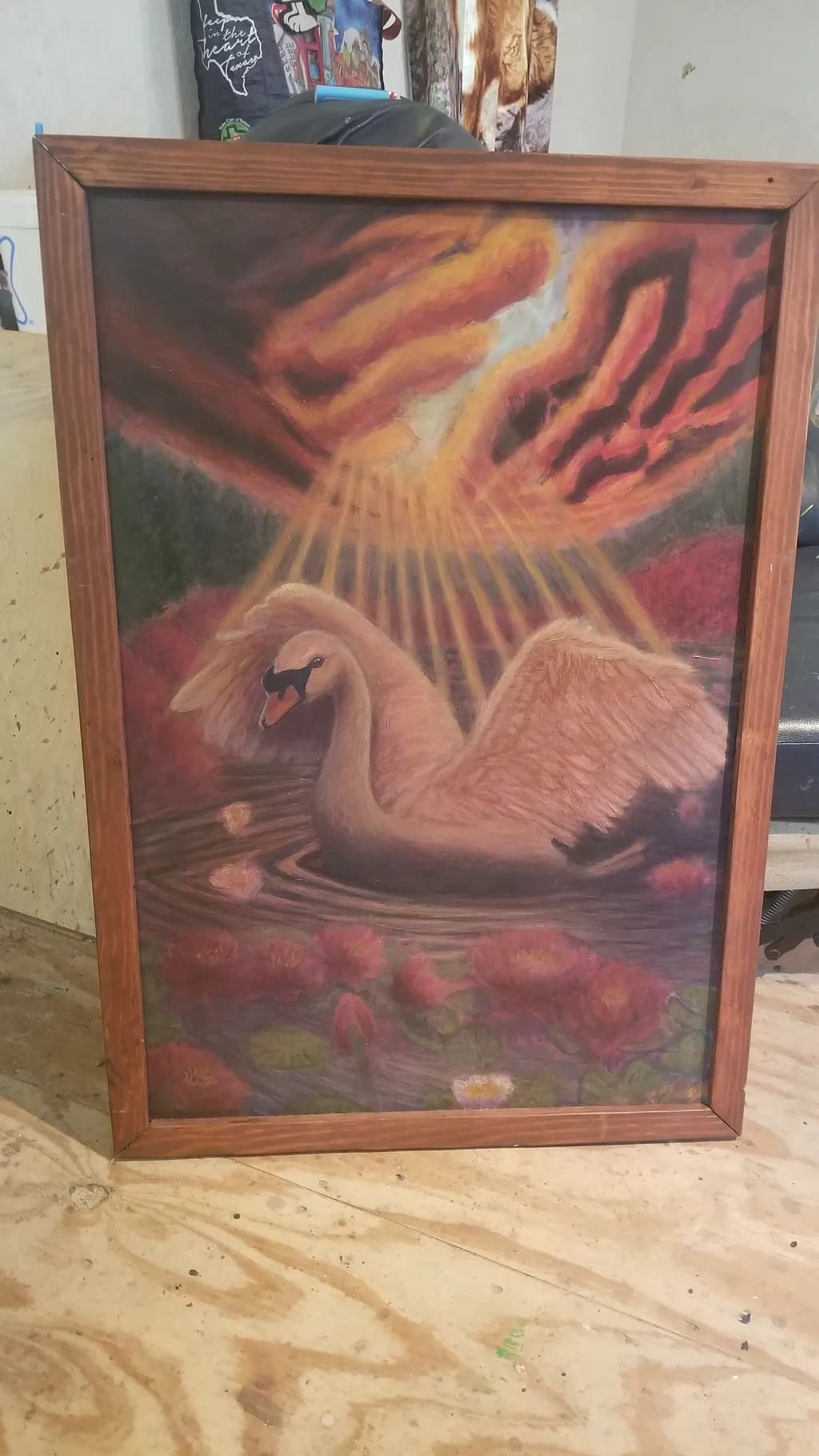 Golden Swan Glow