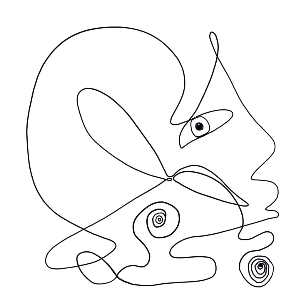 Curious Lineface