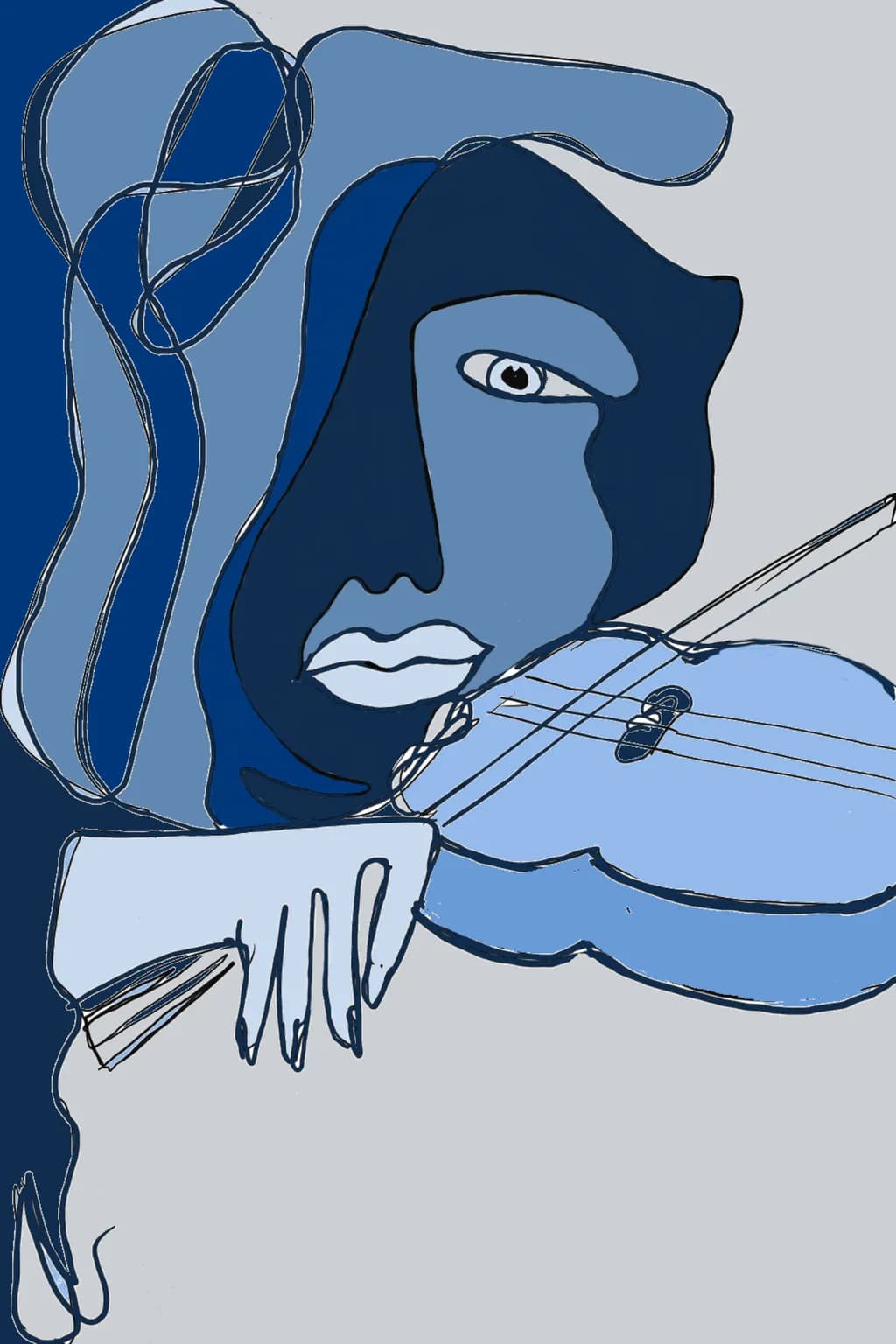 Mozart in Blue