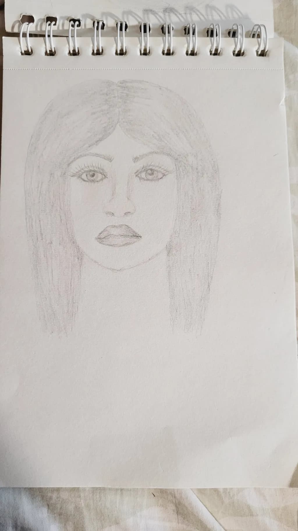 Pencil Portrait of a Woman