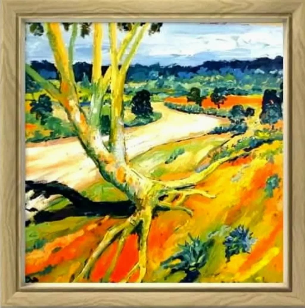 Golden Branches Bend