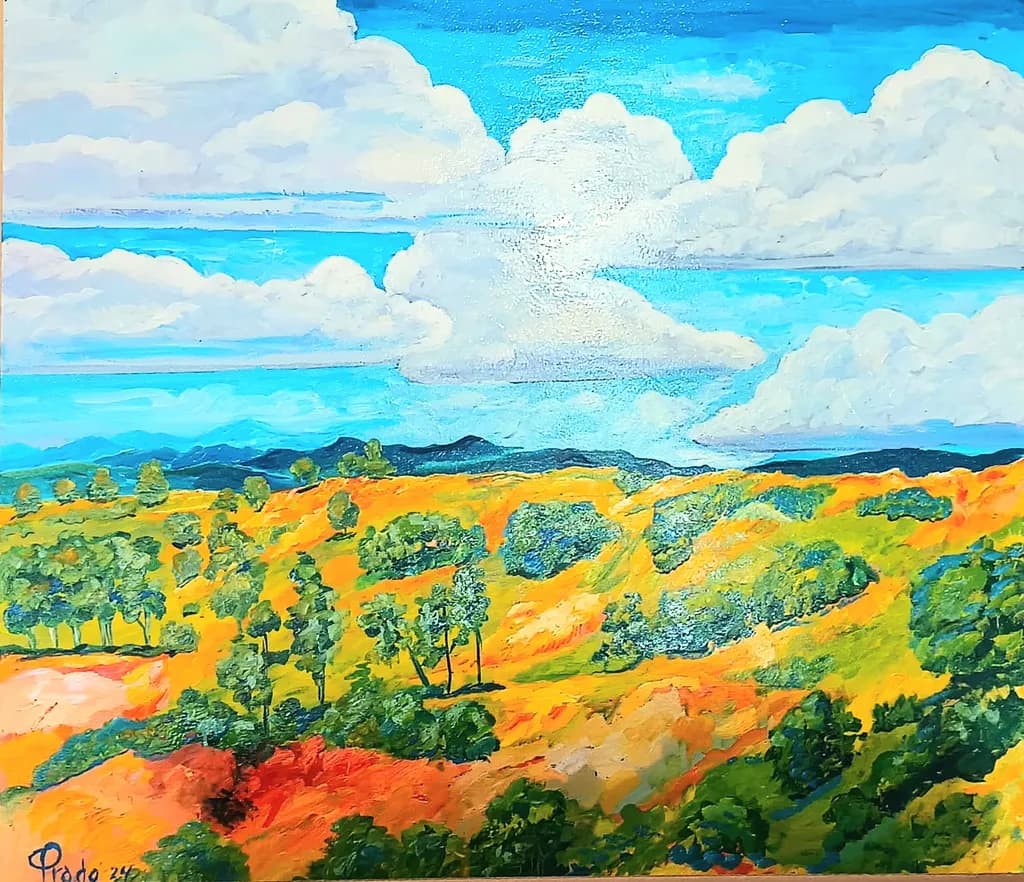 Golden Hillscape