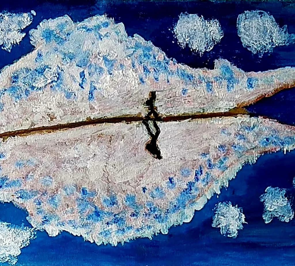 Reflections in Blue