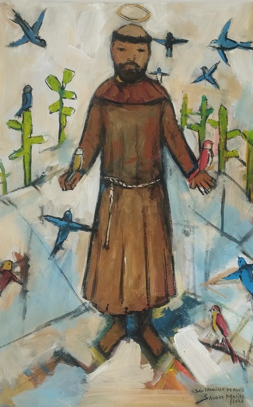 Saint Francis and Birds