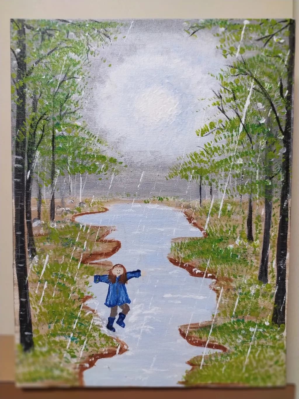 Rainy Forest Path