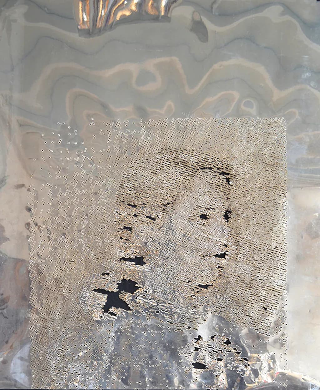 Retrato sobre Papel Albanene
