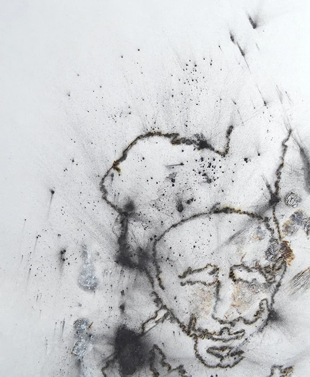Charcoal Portrait Fragment