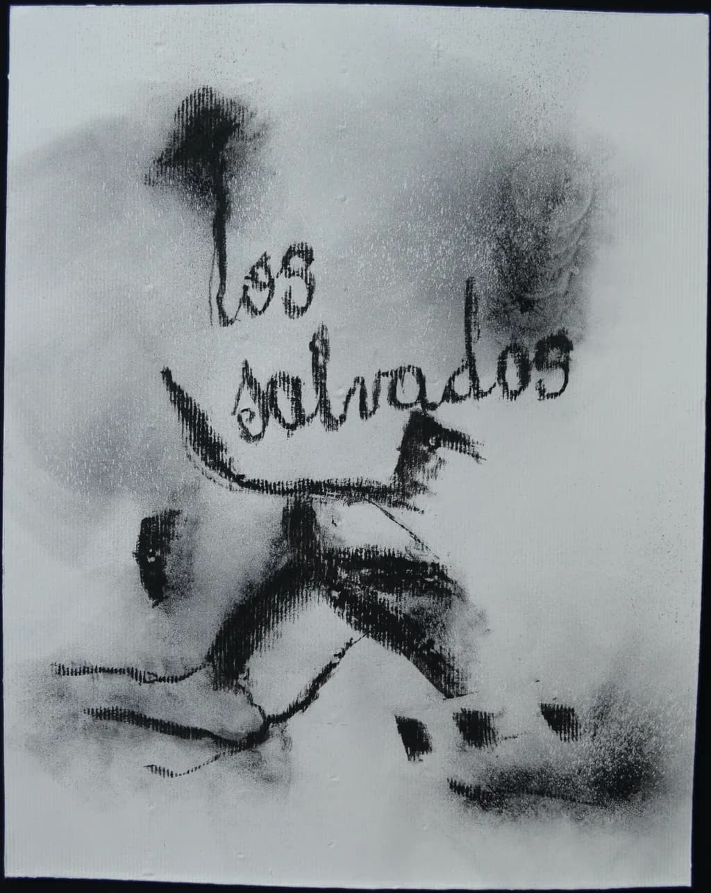 From the series: We the Saved, Nelly Sachs. Drawing on handmade paper. Mixed media. 2026