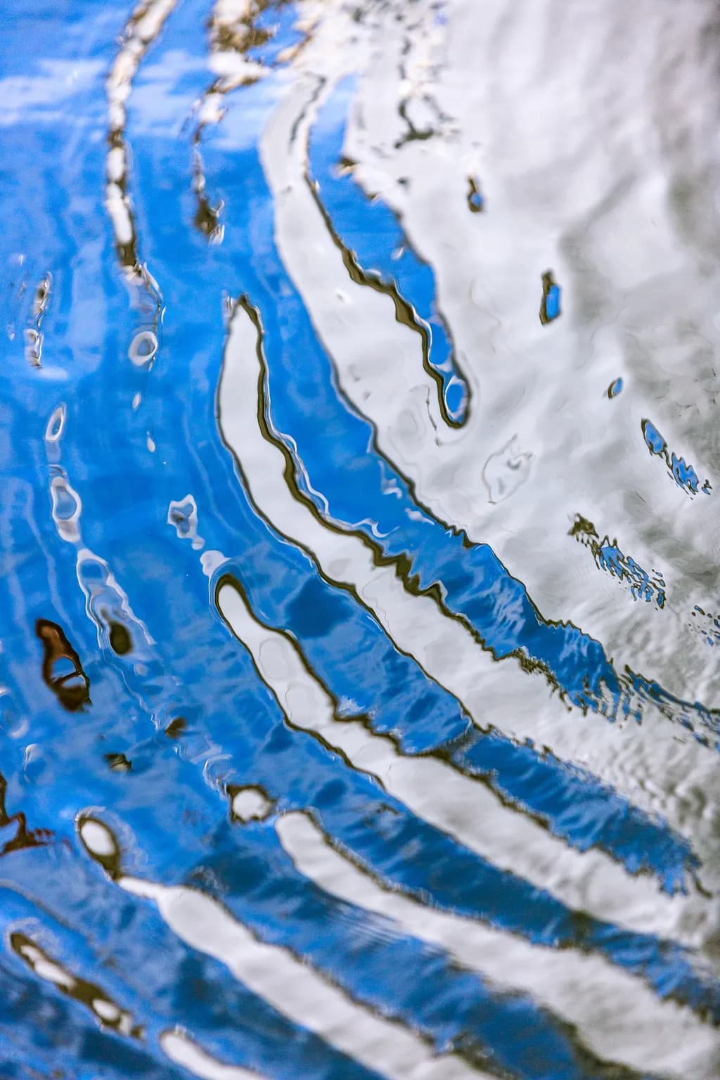 Blue Water Reflections