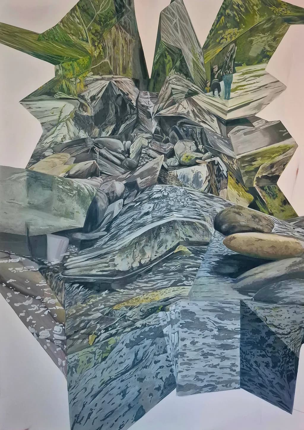 Fragmented Riverbed
