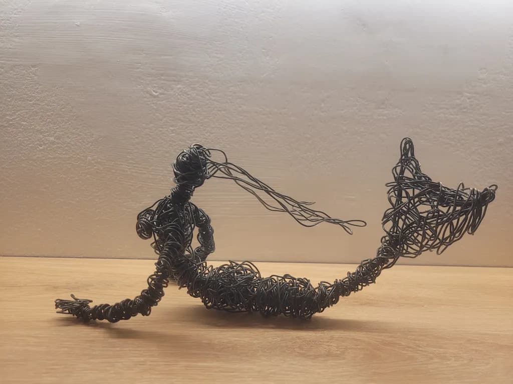 Wire Mermaid