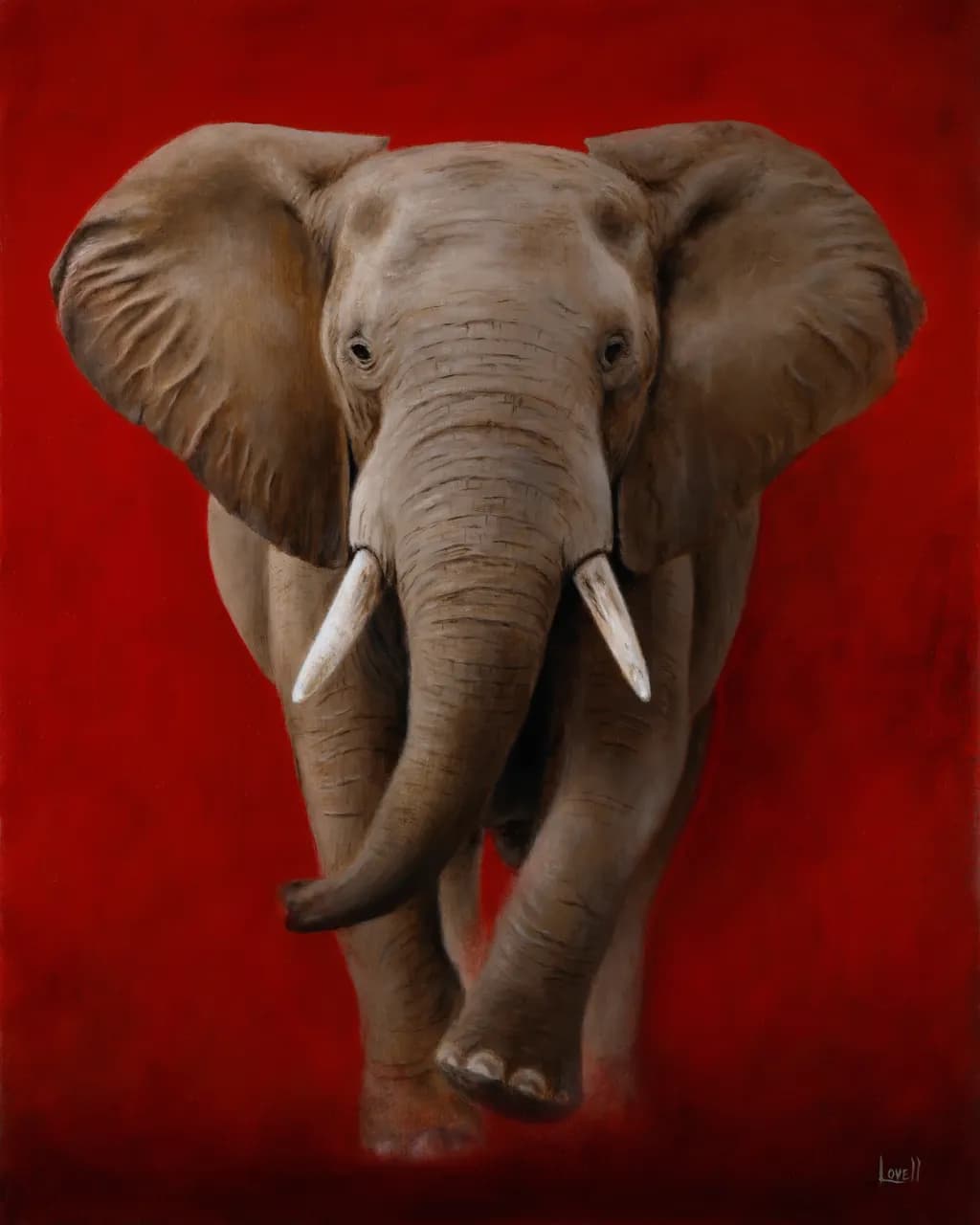 Charge of the Elephant