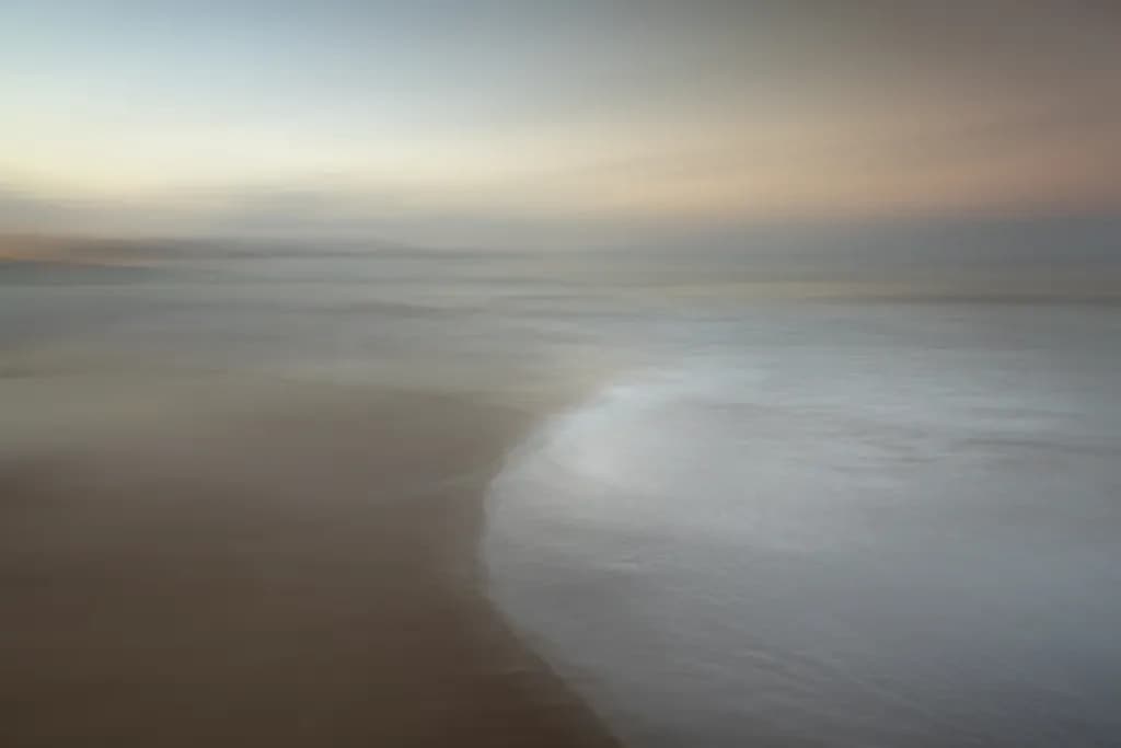 Beach Dusk Shoreline