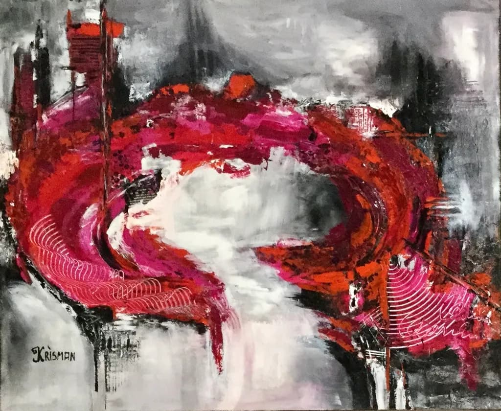 Crimson Swirl