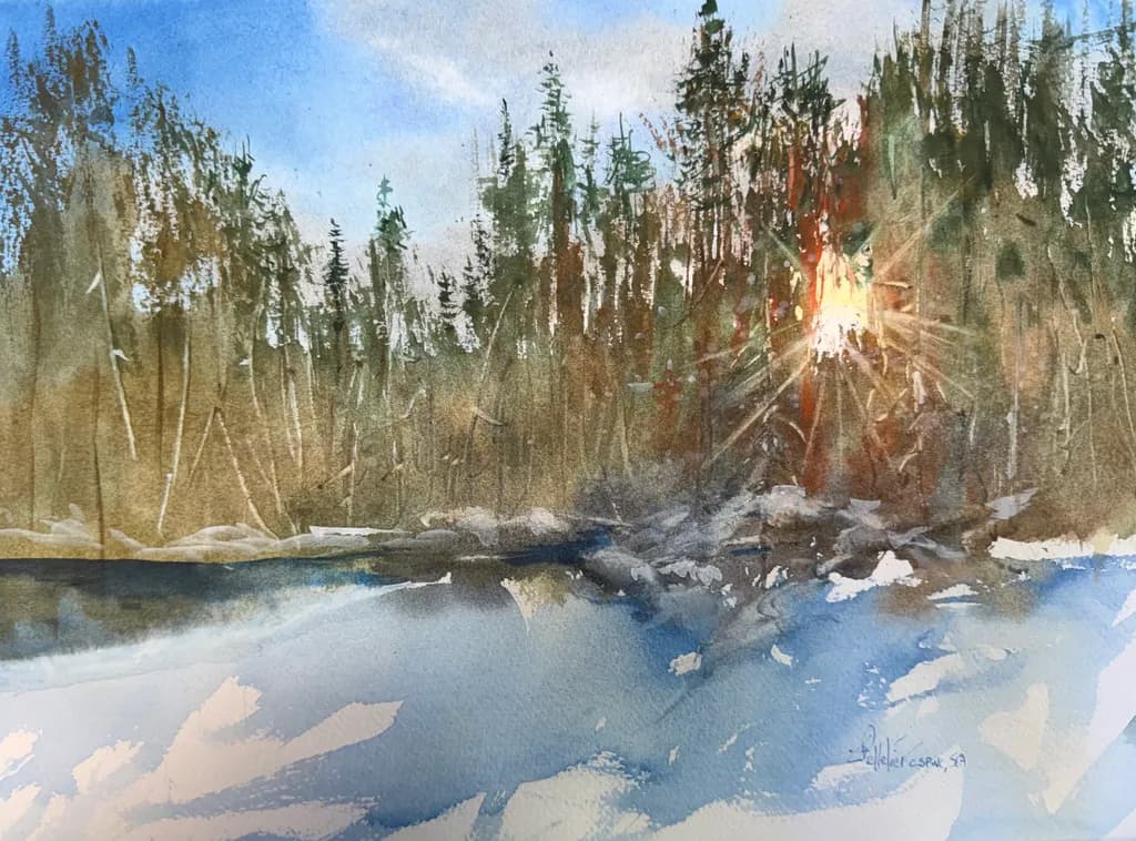 Winter Sunburst